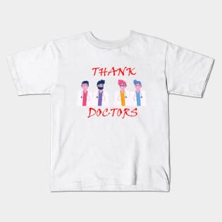 thank you doctors Kids T-Shirt